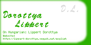 dorottya lippert business card